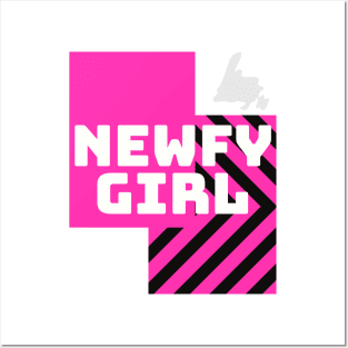Newfie Girl Posters and Art